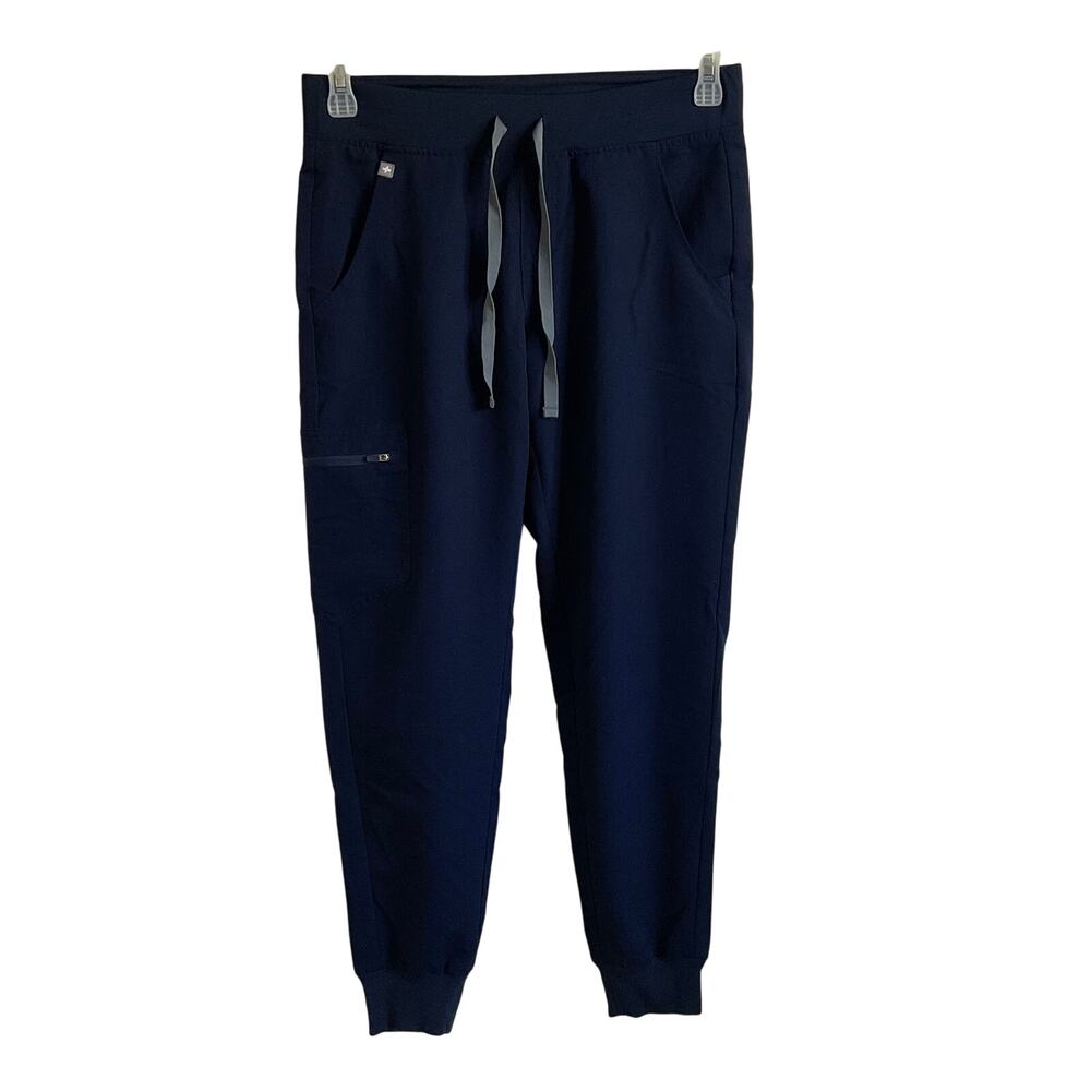 FIGS Technical Collection Navy Blue Jogger Scrub Pants‎ - Size Small
